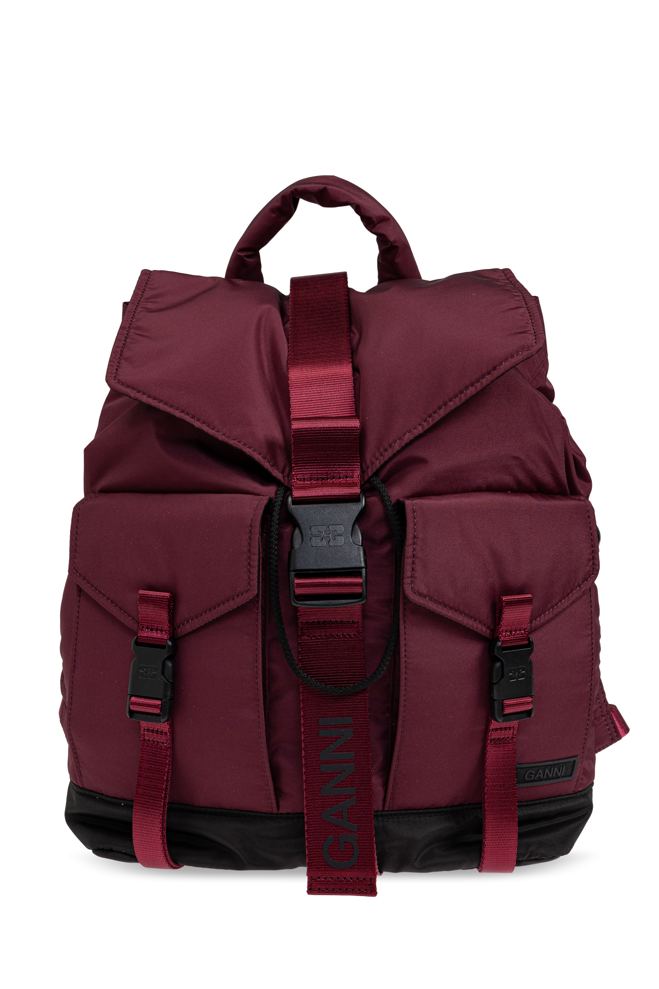 Ganni Backpack with logo | Women's Bags | Vitkac Ganni Backpack with logo | Women's Bags | Vitkac